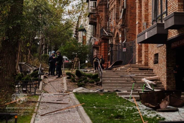 В Днепре после атаки шахедов число пострадавших возросло до 20