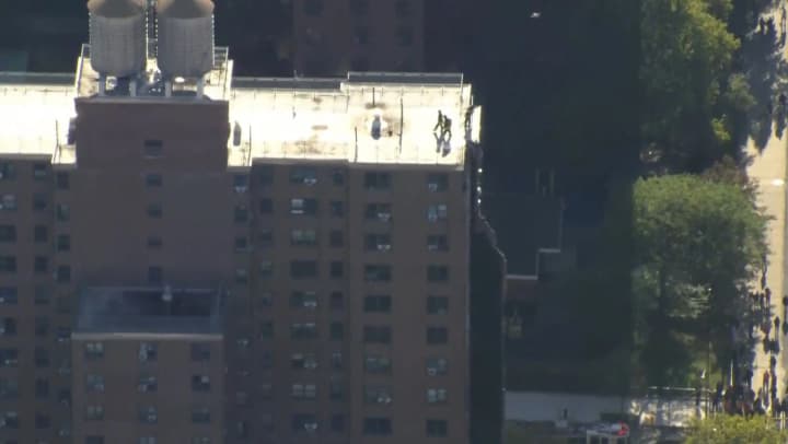 Part of a 20-story building collapsed in New York