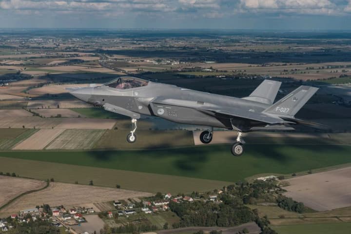 Перша збита ціль над Польщею? На винищувачі F-35 Нідерландів намалювали "шахед"