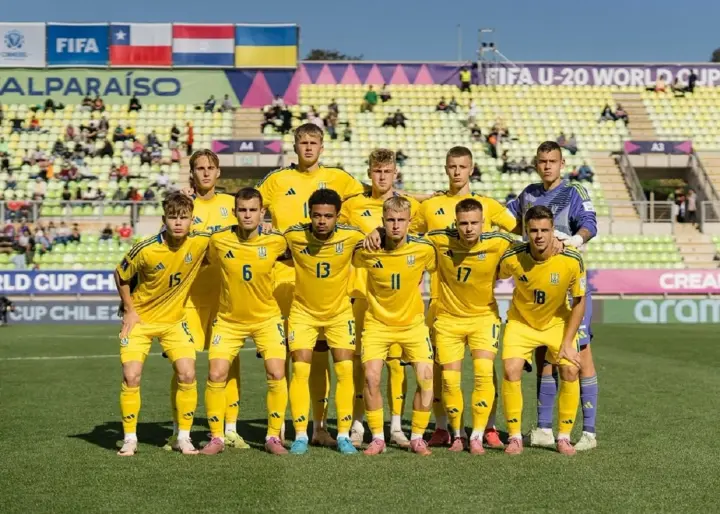 Ukraine U-20 advanced to the World Cup Round of 16 from the first place in the group
