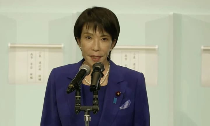 Націоналістка Такаїті на шляху до того, щоб стати першою жінкою-прем'єром Японії