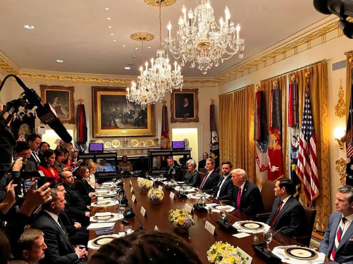 Reuters дізналося меню обіду Зеленського та Трампа в Білому домі: що подавали