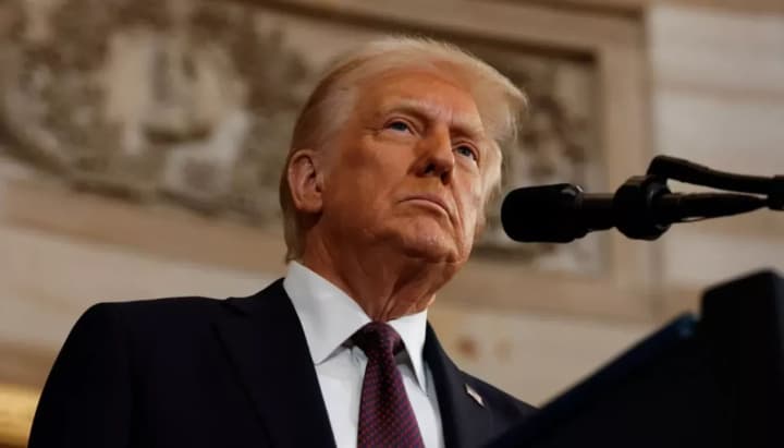 Trump announced the existence of a secret weapon he had been working on for four years