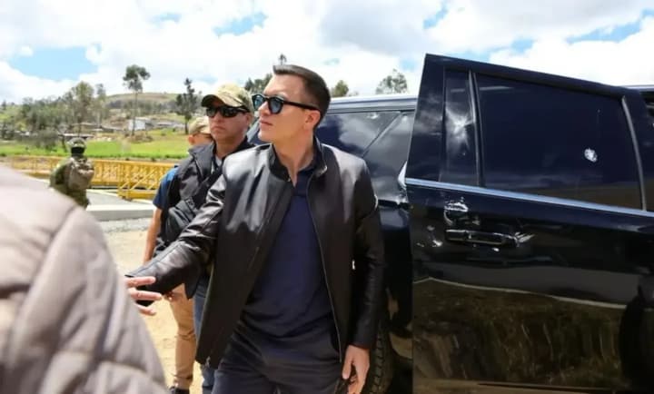 Ecuadorian President Noboa claims poisoning attempt with gifted chocolate and jam