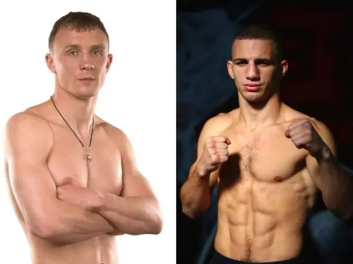 Three championship belts for two: Ukrainians successfully performed at a boxing night in Belgium