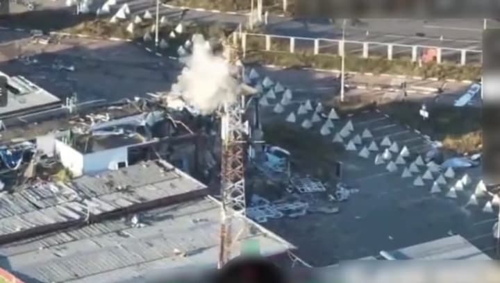 Ukrainian border guards showed the destruction of enemy logistics, vehicles, and UAVs in the Northern Slobozhansky direction