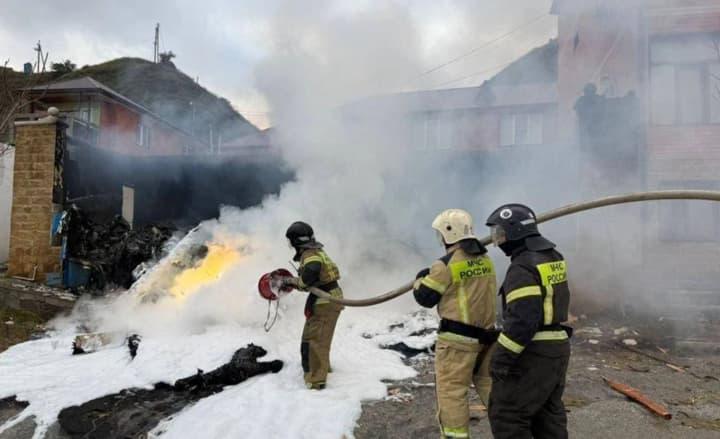 Helicopter crashes in Dagestan: dead and injured reported