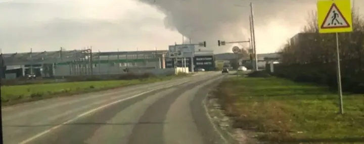 An explosion occurred in Taganrog: part of the city was left without power