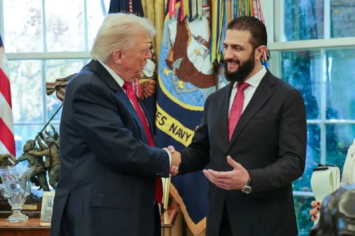 Trump praises Syrian leader al-Sharaa after his historic White House visit