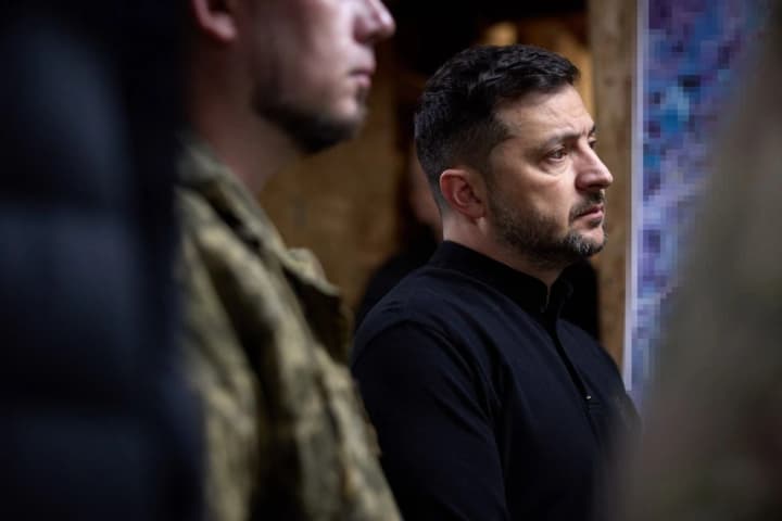 Зеленський на Запоріжжі: з'їздив до українських захисників із Оріхівського напрямку