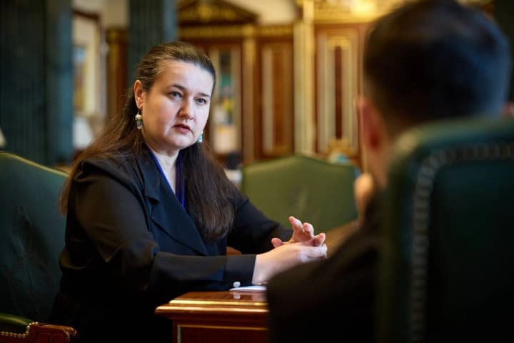 Zelenskyy thanked Markarova and discussed further cooperation with her in the reconstruction of Ukraine