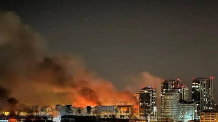 Dnipro under massive 'Shahed' attack - OVA