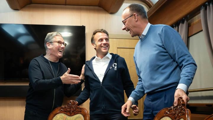 Macron, Merz and Starmer to meet in Berlin on Tuesday