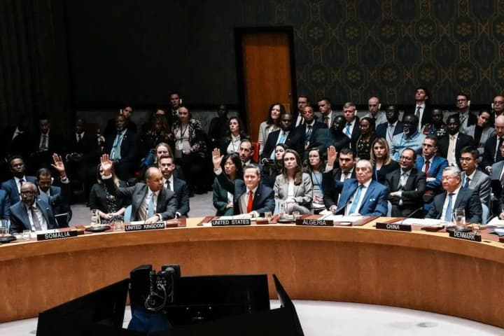 UN Security Council adopts US resolution on Gaza peace plan