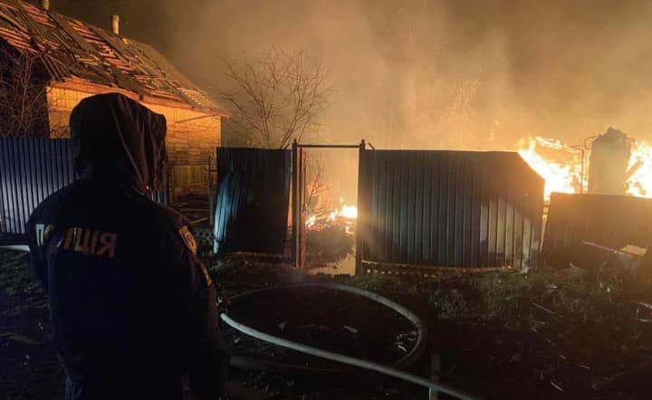 Russian drone attack on Chernihiv region on November 18: two women killed, residential buildings damaged and destroyed