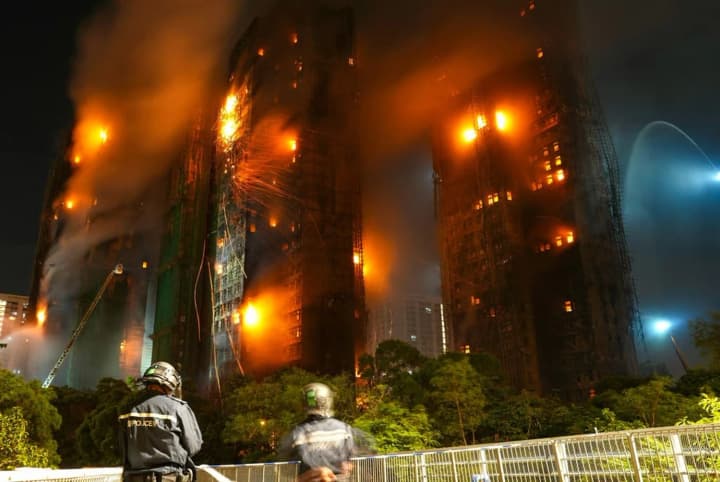 Massive fire in Hong Kong claims 36 lives, 279 missing