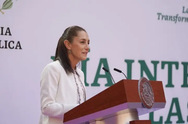 Президент Мексики ожидает первой встречи с Трампом во время жеребьевки футбольного ЧМ-2026