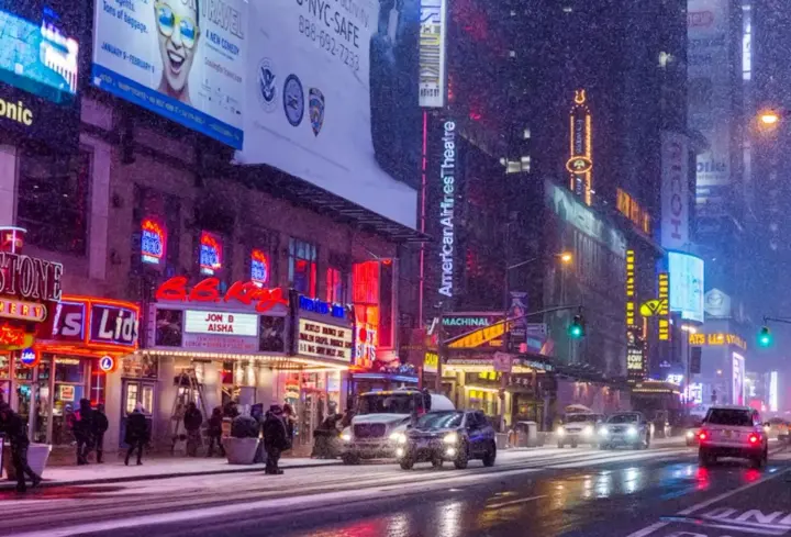 New York in the grip of frosts and ice: fluctuating temperatures break 80-year record