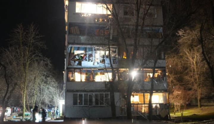 Attack on Zaporizhzhia: two people injured