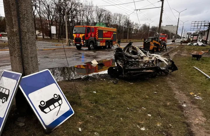 Russian shelling of Kyiv and region on December 27: police show first minutes after strikes