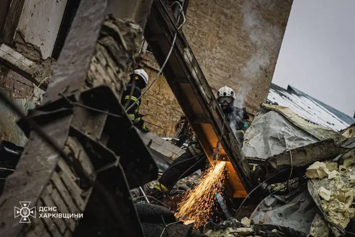 Кількість жертв атаки на Харків зросла до 4: під завалами виявлено ще одну загиблу особу - мер