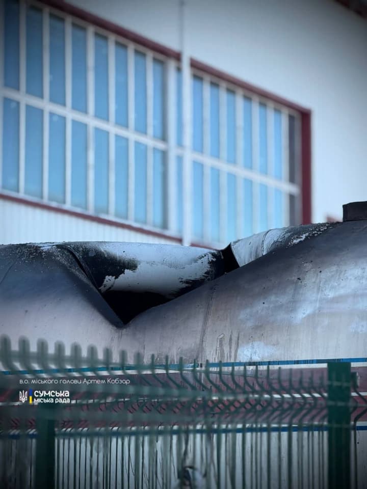 Враг атаковал "Ланцетом" объект промышленности в Сумах