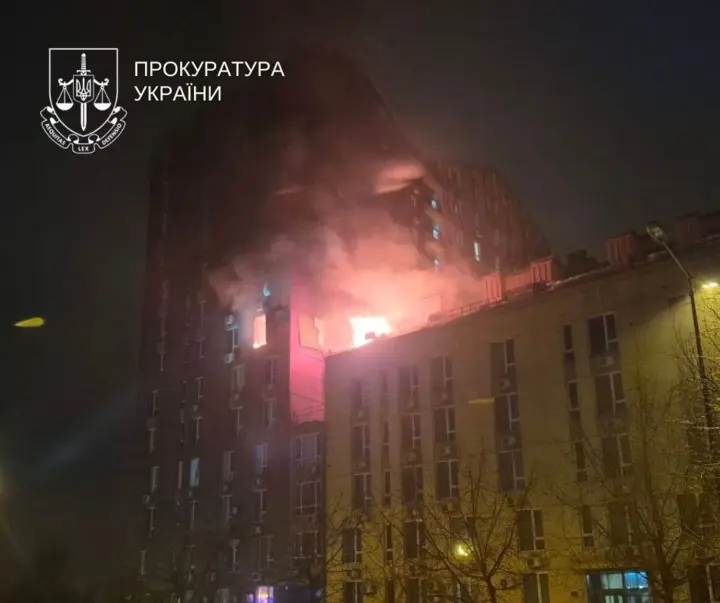 Russian attack on Kyiv: 25 injured, one of the embassies damaged