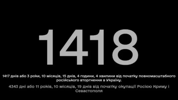 1418 дней вторжения: война РФ против Украины сравнялась по продолжительности с войной СССР против нацистской Германии
