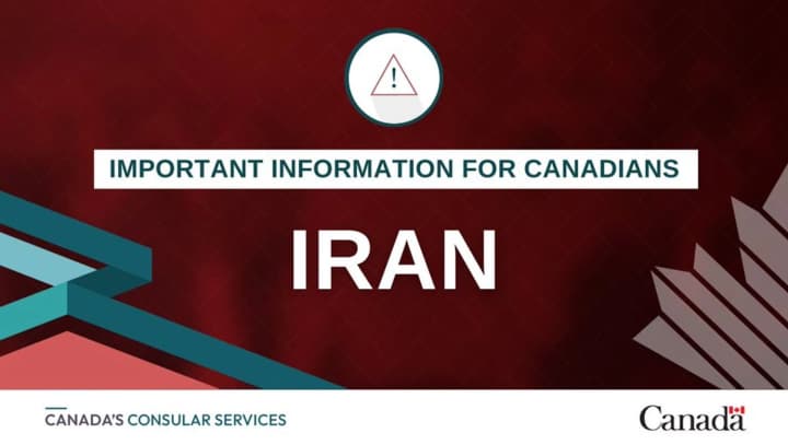 Canada urged citizens to urgently leave Iran, and Iraq canceled air travel with the country