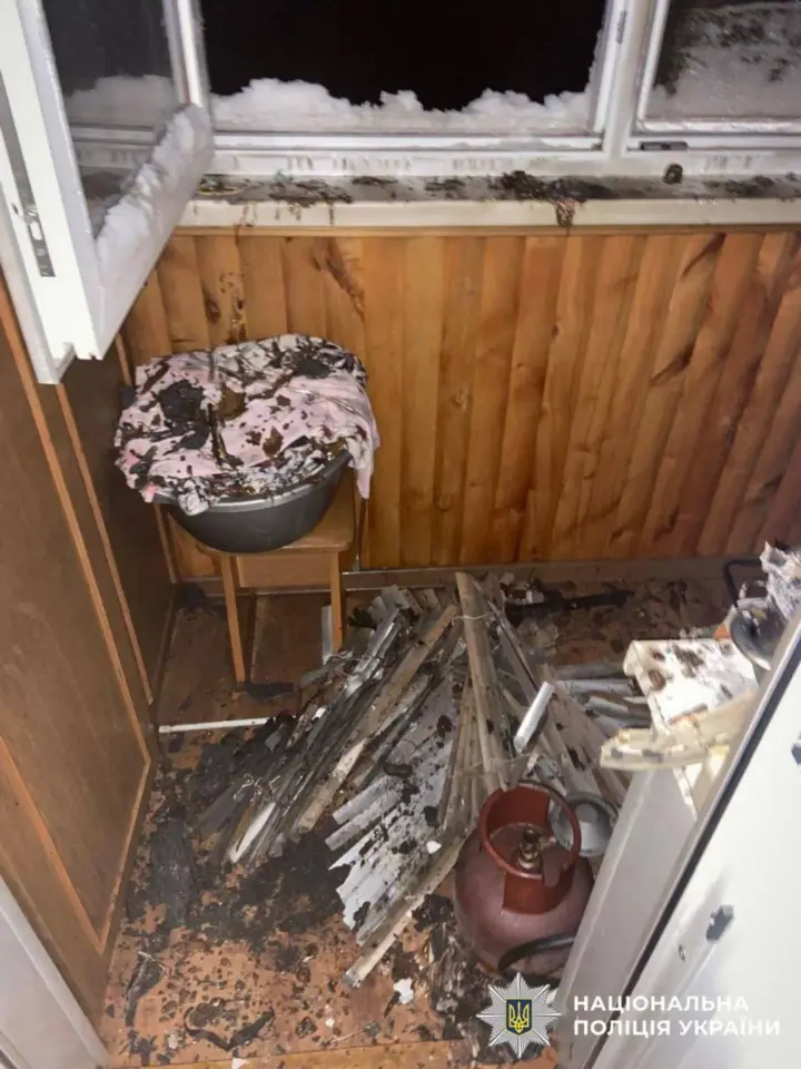 В квартире на Киевщине взорвался газовый баллон, два человека получили ожоги