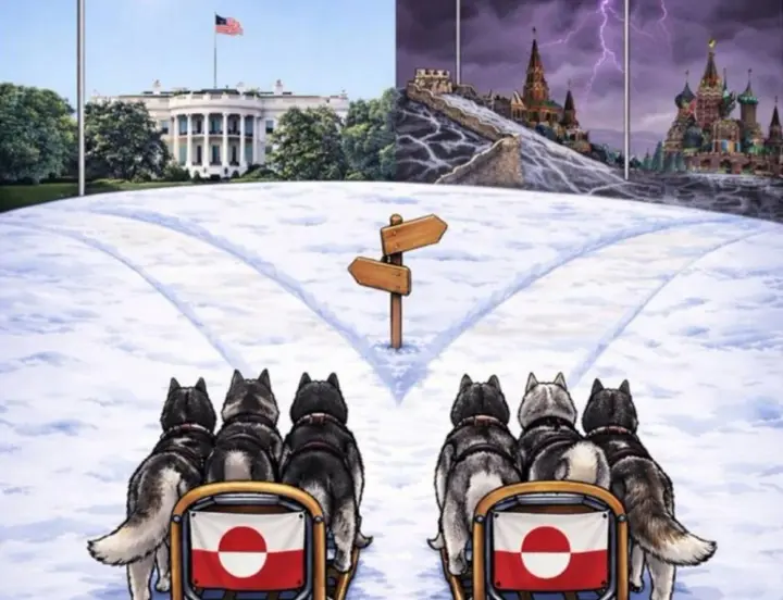 "Який шлях обереш?": Білий дім опублікував резонансне фото про майбутнє Гренландії