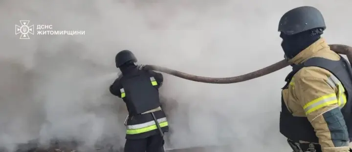 Russia again attacked critical infrastructure in Zhytomyr region: consequences shown