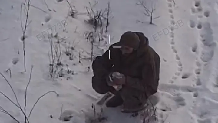 Прикордонники поповнили обмінний фонд, полонивши окупанта за допомогою дрона