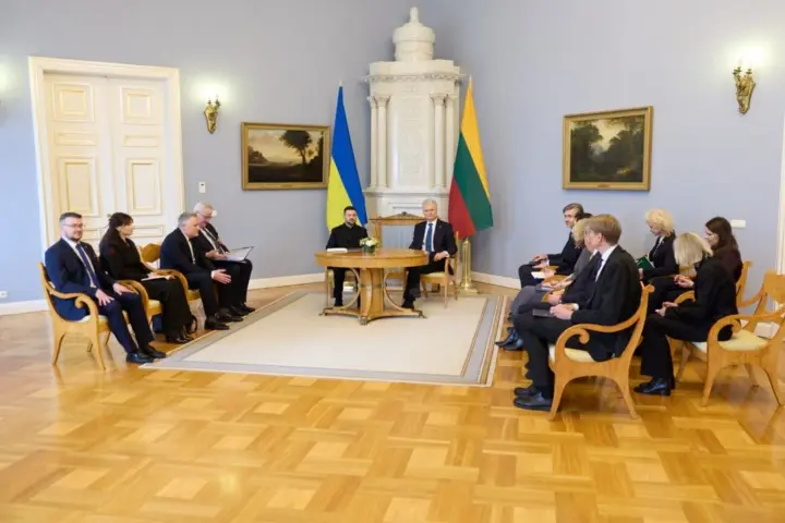 Zelenskyy discussed energy support and defense cooperation with the President of Lithuania