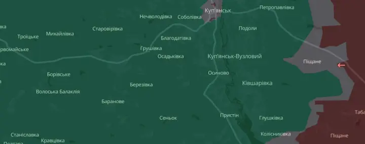 Russian Ministry of Defense announced the capture of Kupiansk-Vuzlovyi and Novoyakovlivka: DeepState maps refute Russian lies