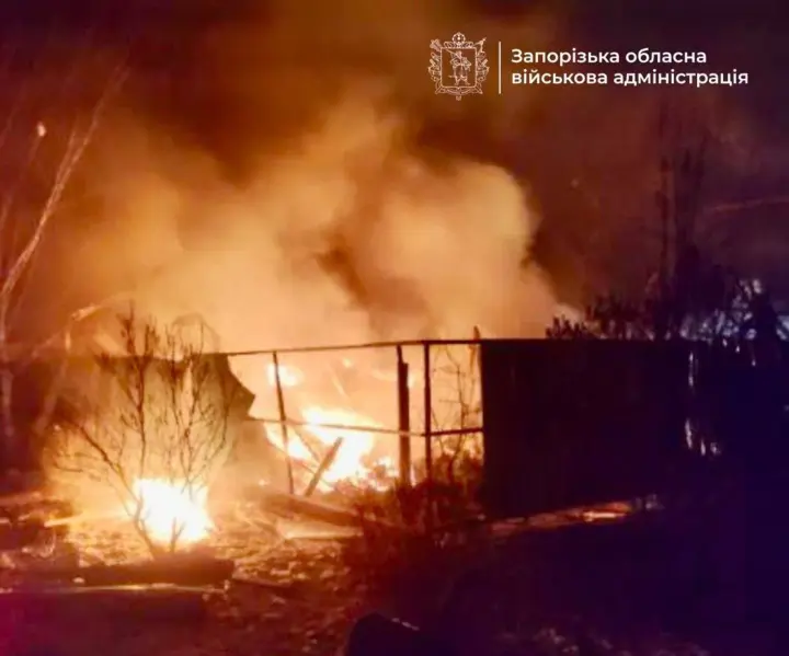 Russian drone attack on Zaporizhzhia district: three dead in Vilniansk – OVA