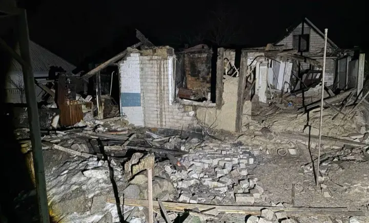 Enemy UAV hits house in Dnipro, two people killed