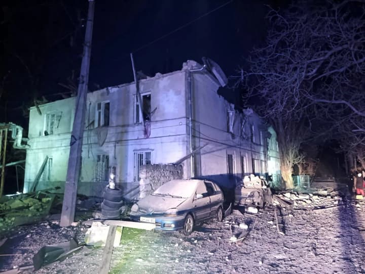 російська атака на Одесу: пошкоджено школу, дитсадок та житлові будинки