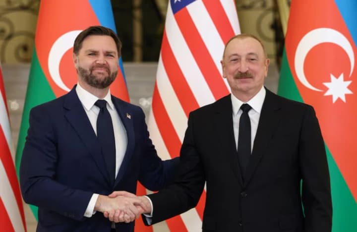 США и Азербайджан подписали соглашение о стратегическом партнерстве во время визита Джей Ди Вэнса