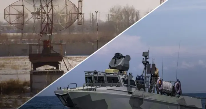 General Staff confirms damage to Russian BK-16 boat and radar in Crimea