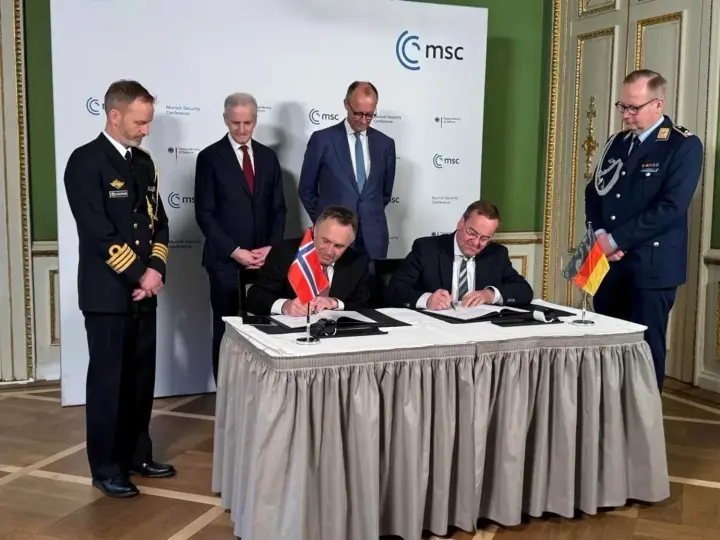 Norway and Germany sign defense agreement