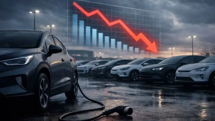 Реєстрація електромобілів у США вперше за десятиліття продемонструвала падіння через скасування податкових пільг
