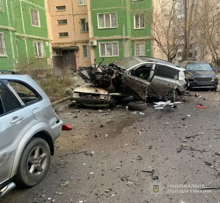 В Одесі вибухнув автомобіль Toyota, є постраждалий