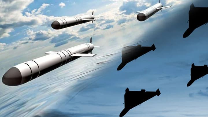 The Russian Federation launched a massive combined attack on Kyiv and a number of regions of Ukraine using strategic aviation and hypersonic missiles