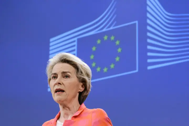 European Commission President arrived in Kyiv and emphasized unwavering support for Ukraine