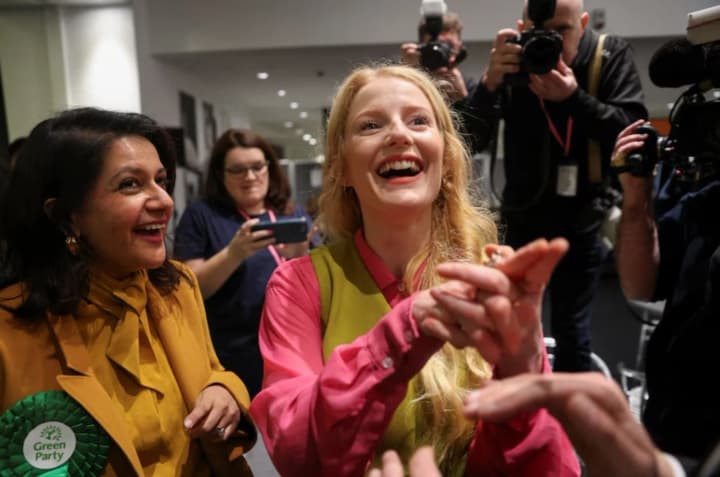 Партия зеленых неожиданно вытеснила лейбористов Стармера в Манчестере во время довыборов