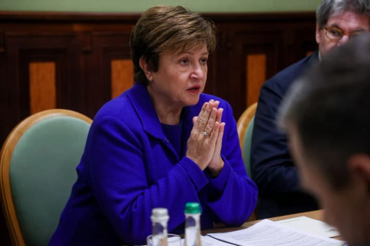 IMF to review $8.1 billion program for Ukraine in case of successful peace talks - Georgieva