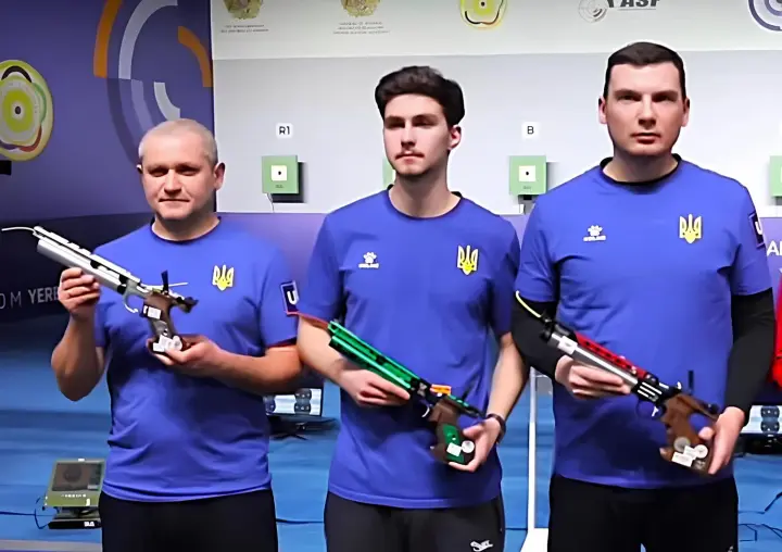 Збірна України виграла медальний залік чемпіонату Європи з кульової стрільби