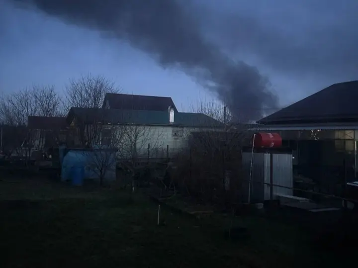 UAV attack on a substation near Krasnodar - the fire on area of 120 m² was extinguished for over 8 hours