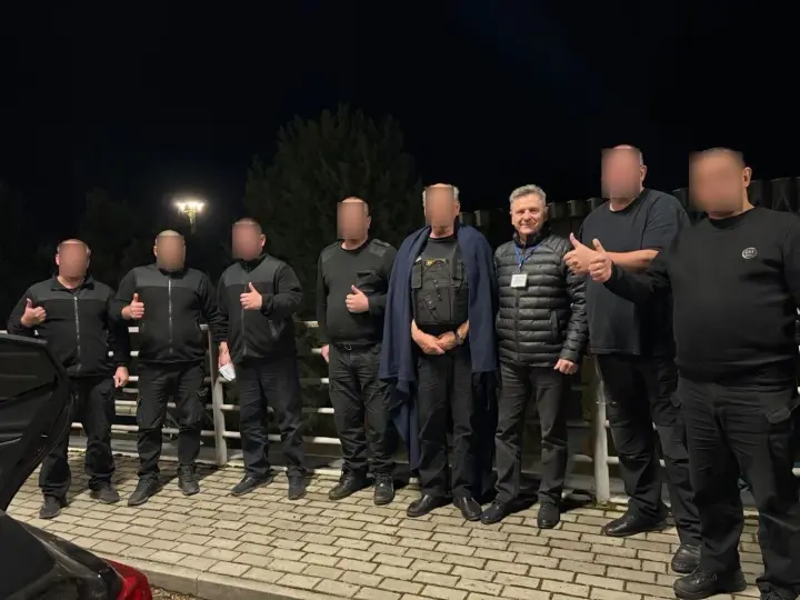 One of the Oschadbank collectors, who were returned from Hungary, needed medical attention